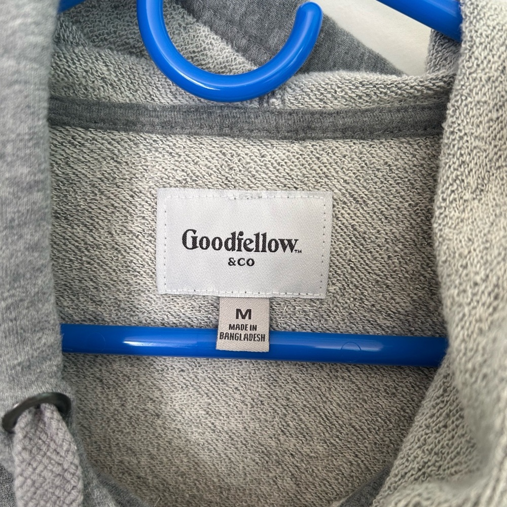 Goodfellow Gray Zip Up - Picture 2 of 3